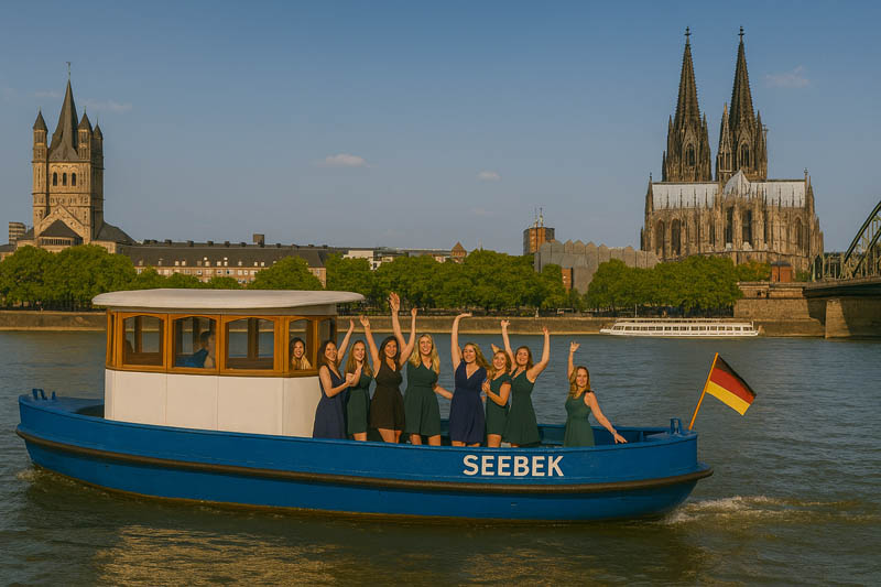 Bootstour Nürnberg mit Stripshow auf dem Wasser