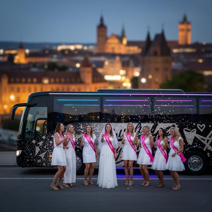 Partybus Nürnberg mit Live-Strip