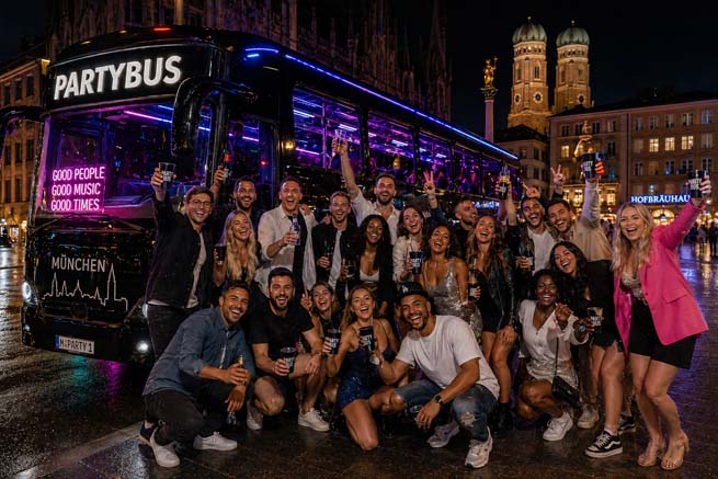 Partybus und Stripshow München