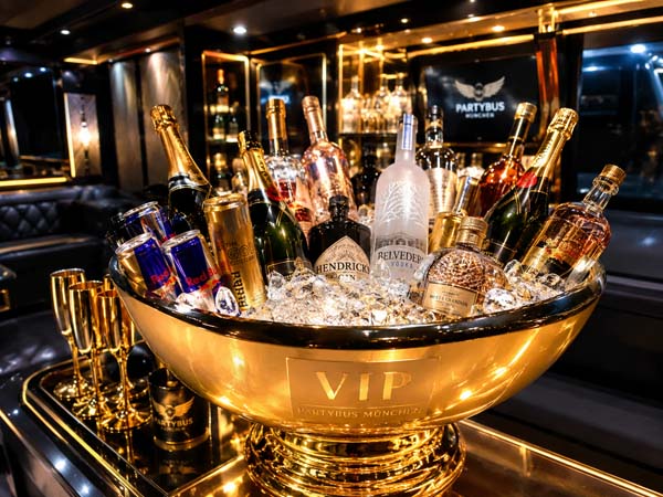 Partybus München mit Getränkepaket
